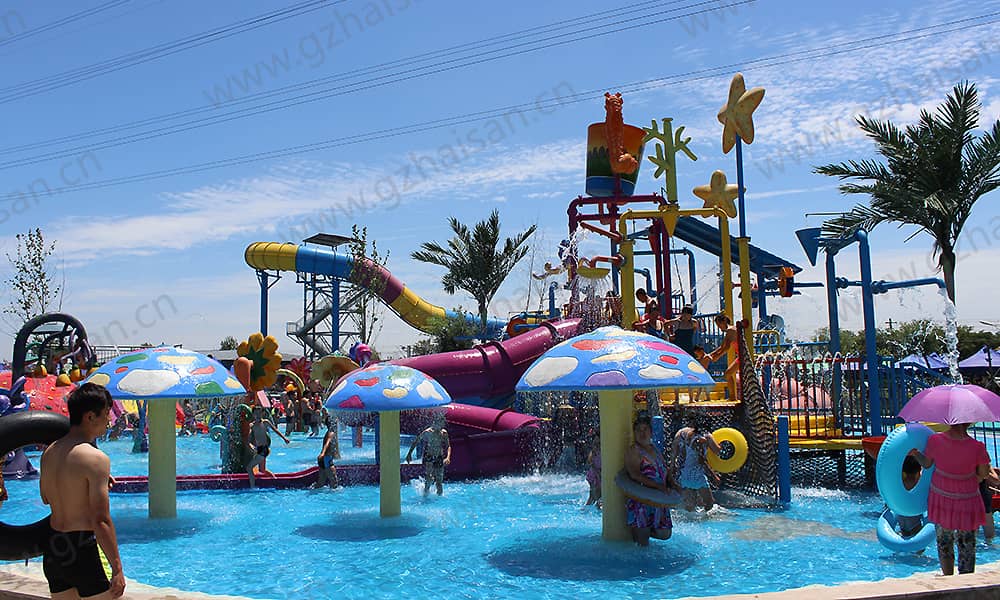 河北保定海森水上大世界小树屋、戏水小品