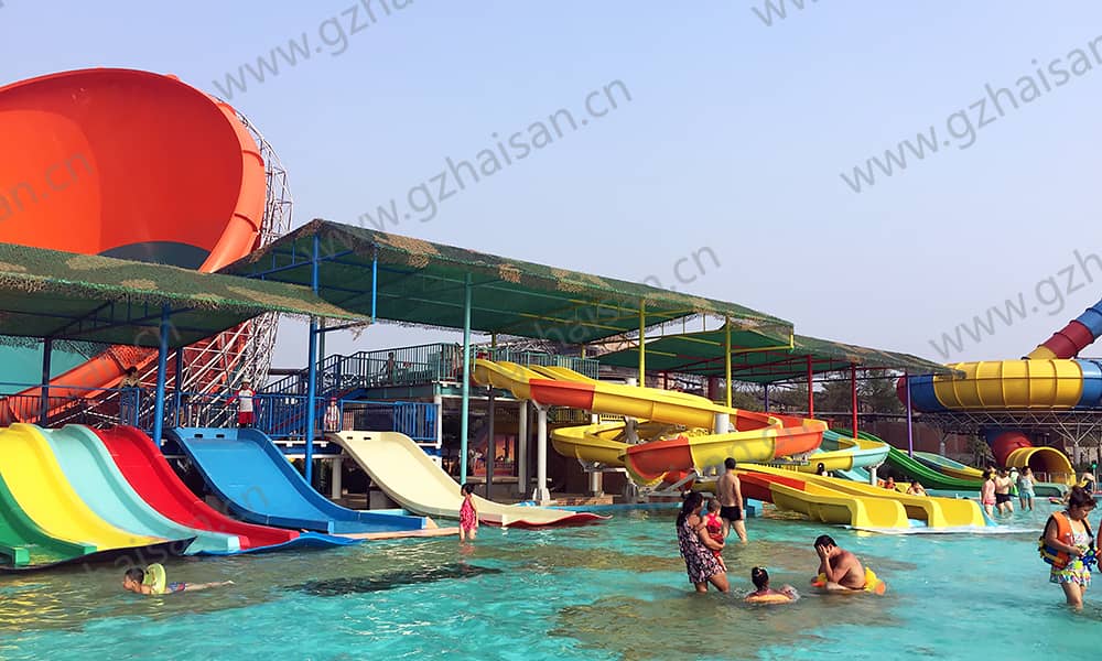 辽宁阜新黄家沟水上乐园儿童滑梯 辽宁阜新黄家沟水上乐园儿童滑梯