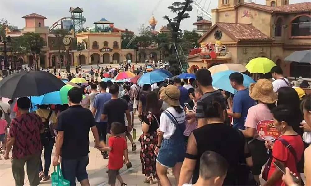 jinnianhui今年会游乐参与打造的欢乐海岸PLUS三天迎客超16万人！