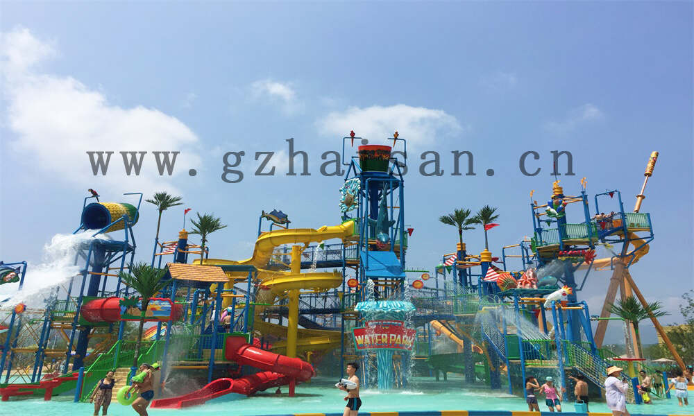 水上滑梯设施厂家直销，打造刺激水上乐园体验